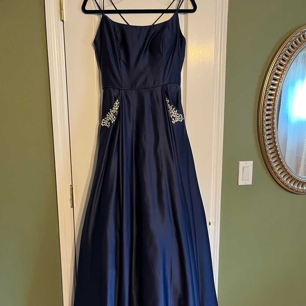 Royal/Deep Blue prom dress